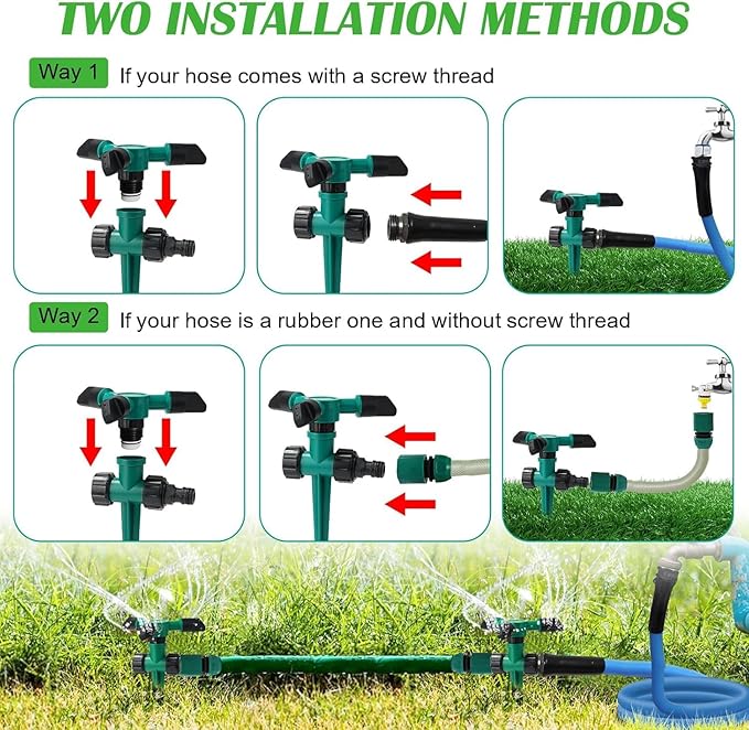 360° x 45° Rotating Sprinkler