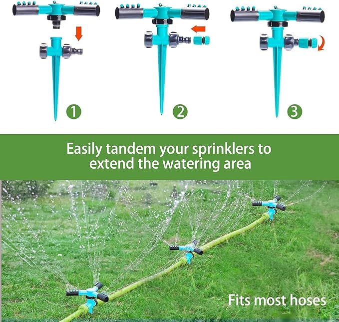 360° x 45° Rotating Sprinkler