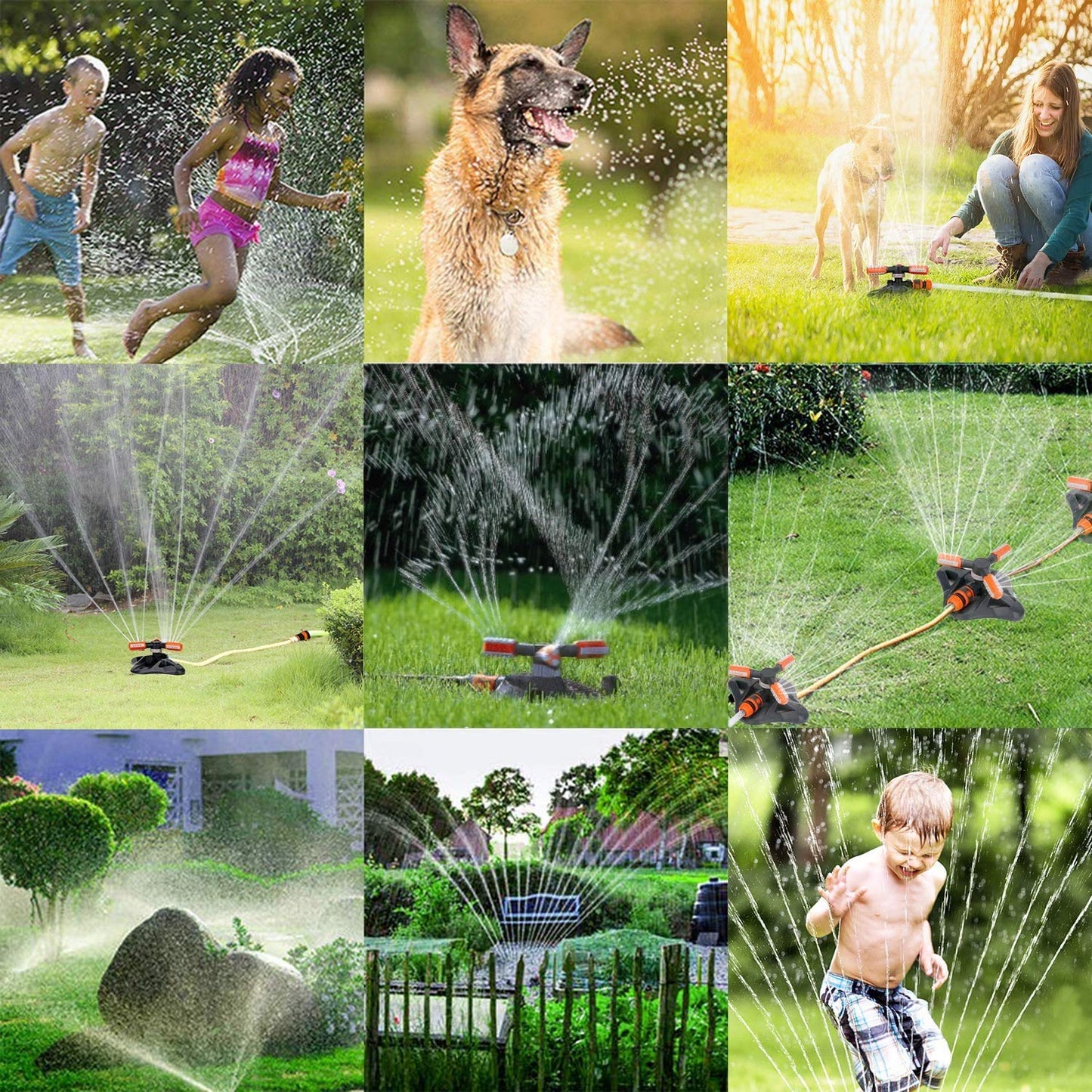 360° Rotating Lawn Sprinkler